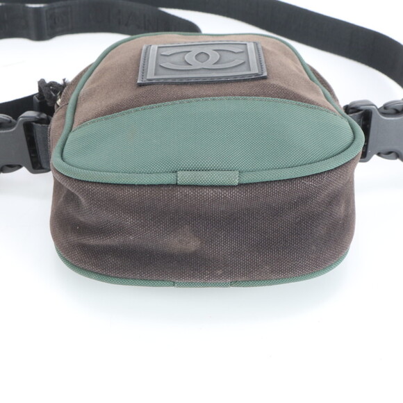 Chanel Sport Coco Mark Shoulder Bag Brown Men's - Picture 6 of 9